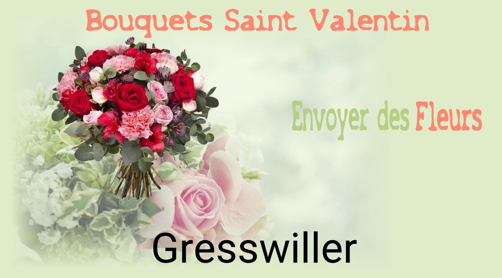 Roses de Saint-Valentin livrées à Gresswiller